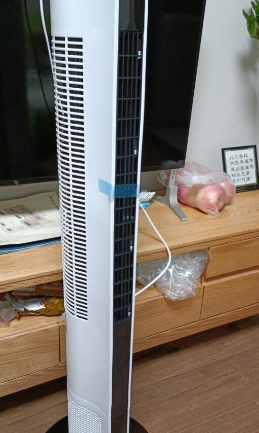 用了一张上海爱购消费券买了个电风扇，外观