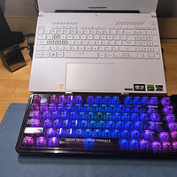 雷神K75透明三模机械键盘