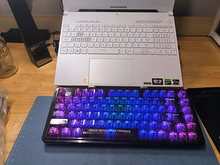 雷神K75透明三模机械键盘