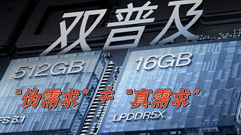 如何招架「16GB+512GB」的普及？拒绝盲目跟风！按「需」出发