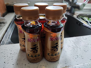 5瓶70ml芝麻香油只要9.9元