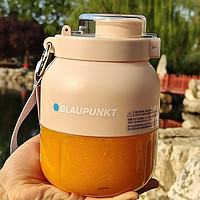 能榨汁能刨冰，容量大、续航长——假期游玩必带的蓝宝便携榨汁桶