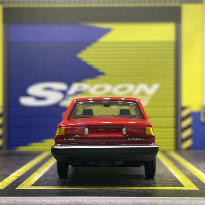 拓意 大众桑塔纳 红色涂装