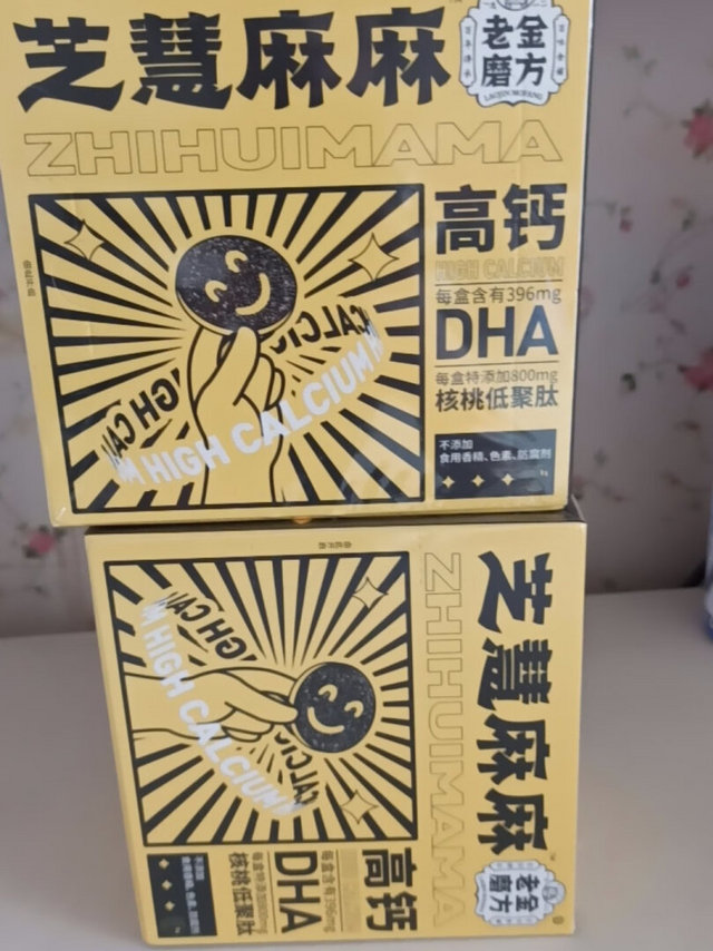 口味很清淡，没有另外加糖酥酥脆脆的芝麻