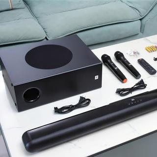 独立回音壁，自带双无线麦克风，JBL KTV350回音壁到底值不值得买？