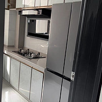 康佳332升十字电冰箱家用宽冷藏节能超薄对开门四门电冰箱