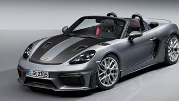 保时捷718 Spyder RS售价公布  157.8万元，最后一款燃油718新款车型