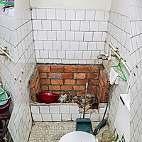 本周进度汇报：拆除厕所地砖和马桶，做防水