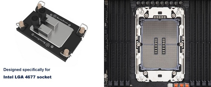 压制56核CPU！银欣发布 XE360-4677 顶级水冷散热器，专为英特尔 Xeon 新至强 