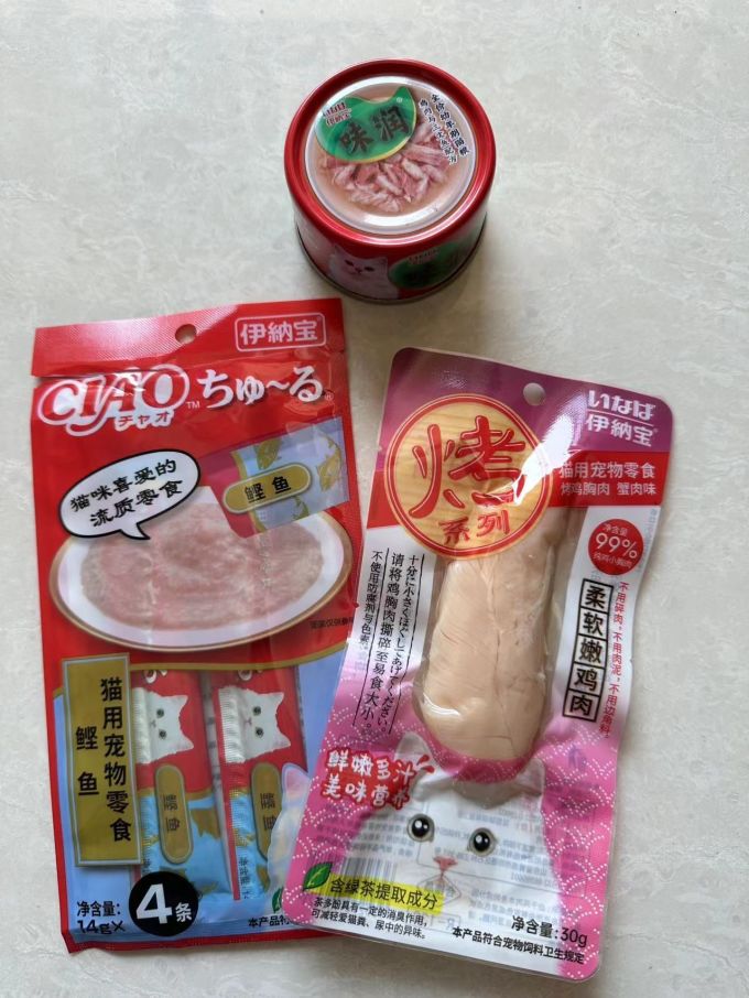 伊纳宝猫零食