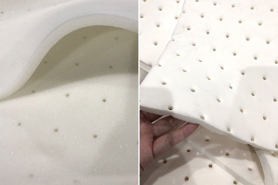 左侧为高分子乳胶