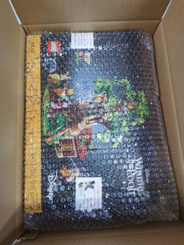 没看过动画的我为啥会买乐高21326小熊维尼