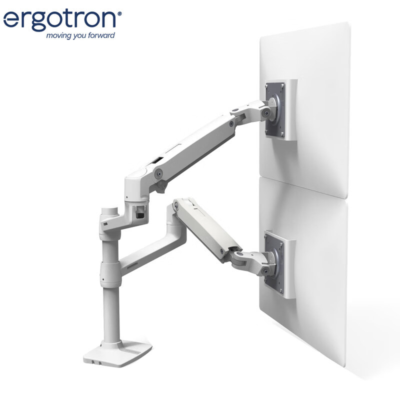 Ergotron 爱格升 LX 桌面升降双屏幕支架体验评测：自由调整双屏幕，办公游戏两皆宜