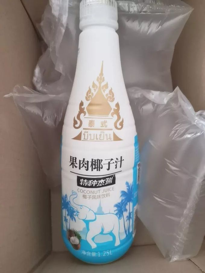椰子泡泡饮料