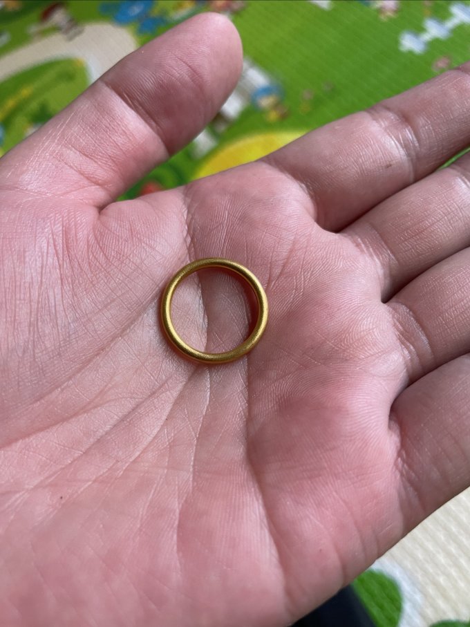 中国黄金黄金戒指