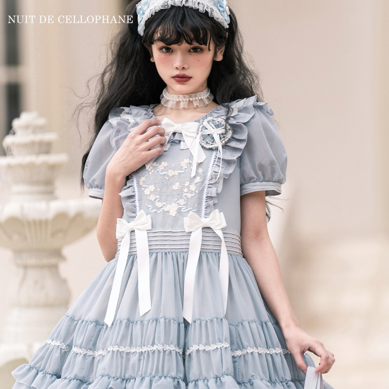 Lolita穿搭 仿佛油画里的温柔少女 优雅日常的小裙子来啦！