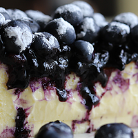 有手就会：蓝莓巴斯克芝士蛋糕