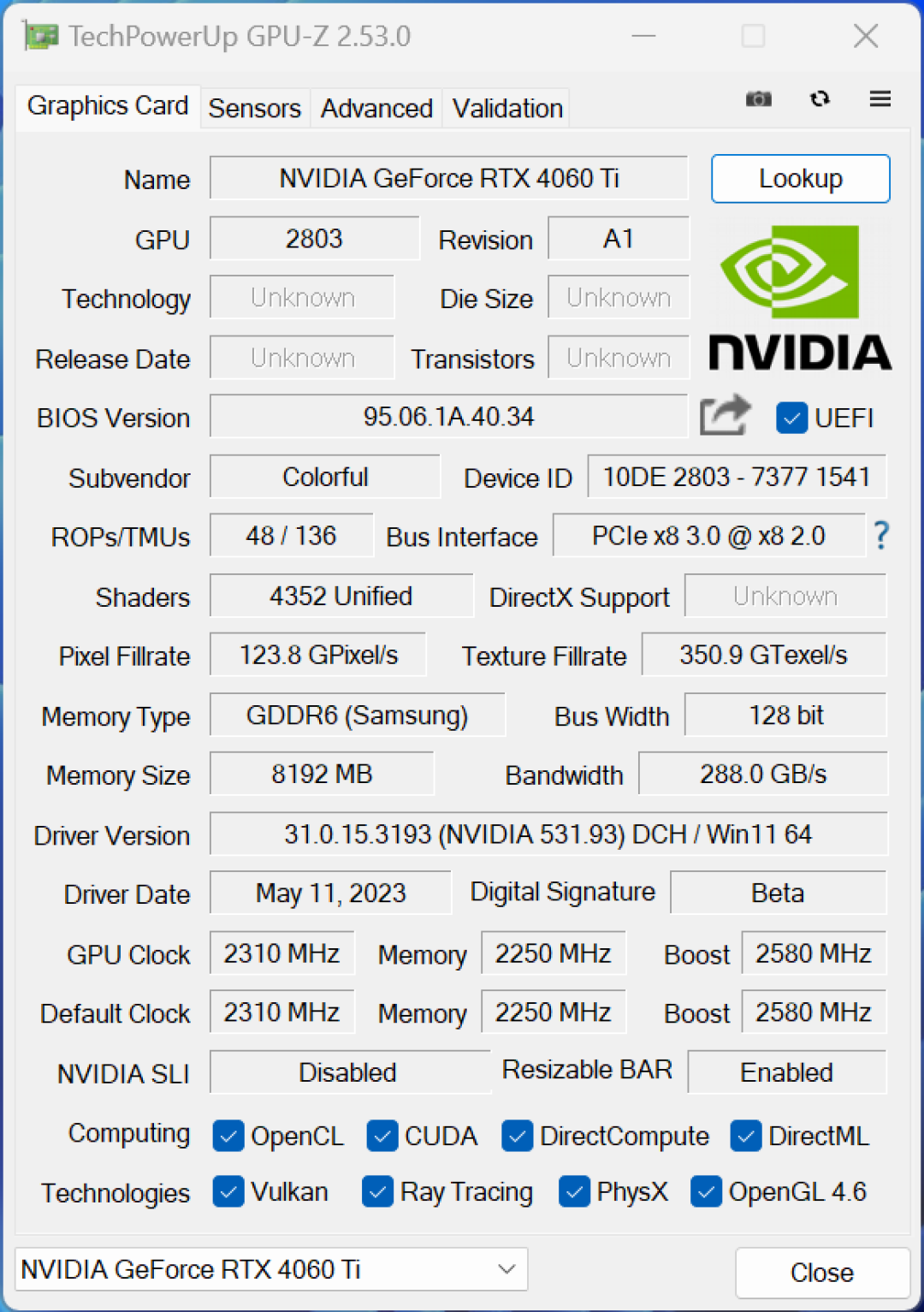 内行评测:1080P游戏战神!七彩虹iGame GeForce RTX 4060 Ti Ultra W DUO OC 8GB首发评测