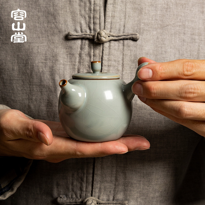 岁月静好，茶艺生香-品味天青汝窑细腻之美