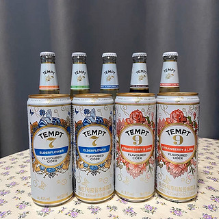 TEMPT CIDER诱惑7号西打低度酒诱惑七号接骨