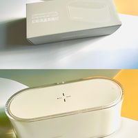 可以给手机充电，还带有储电功能的氛围灯～
