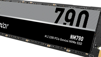 雷克沙发布 NM790 PCIe 4.0 SSD 固态硬盘，最高2TB、7400MB/s读速