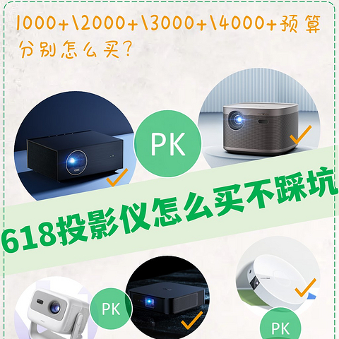 ​不同价位投影仪性能PK，附超全挑选攻略