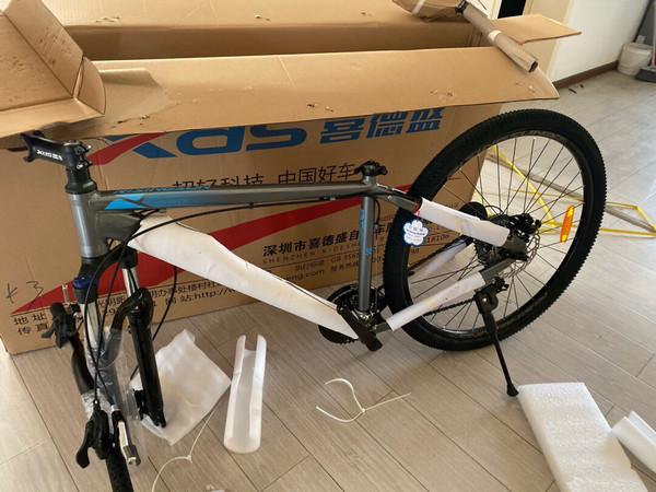 喜德盛这款自行车非常好，做工精细，安装简
