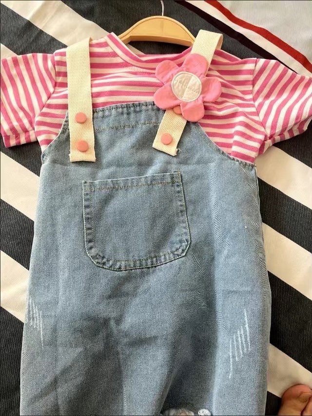 甜美小公主背带裙套装