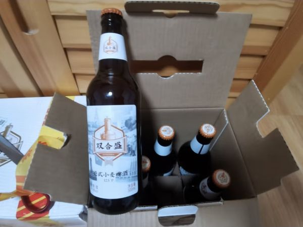 第一次喝的双合盛德式小麦啤酒