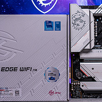 微星 MPG Z790 EDGE WIFI DDR5 刀锋主板开箱分享