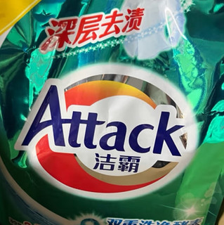 洁霸（ATTACK）深层去渍无磷洗衣粉 3.5kg 