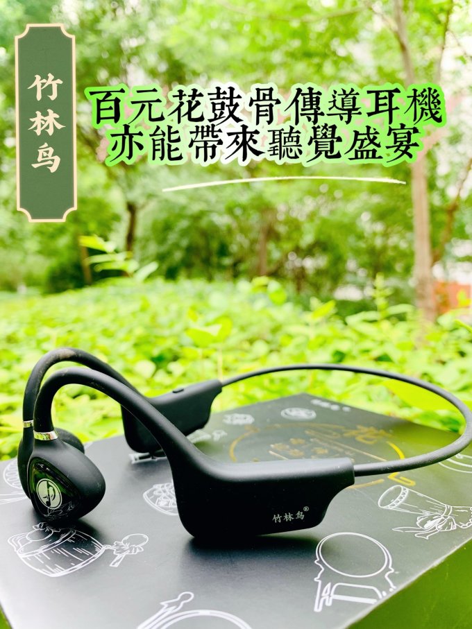 竹林鸟蓝牙耳机