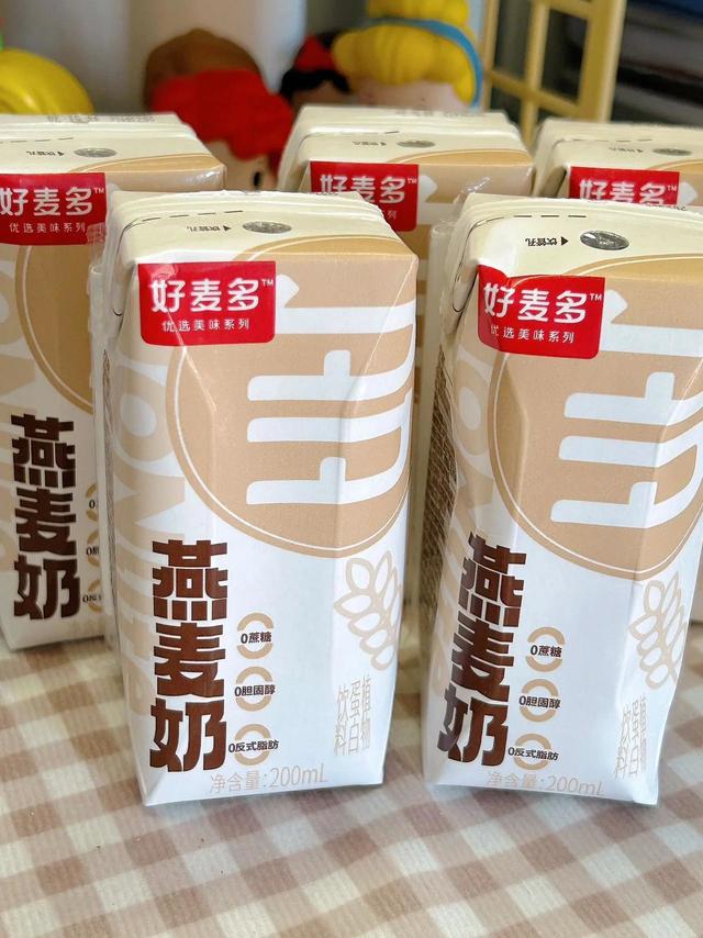 怎么才发现这么好喝的燕麦奶！