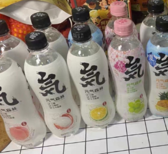 元气森林起泡饮用水