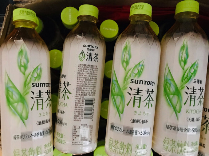 suntory 三得利 清茶 綠茶飲料 無糖0脂 500ml*15瓶0652.