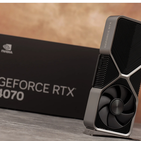 NVIDIA GeForce RTX 4070 Founders Edition 公版显卡评测：追平 RTX 3080、DLSS 模式下再领先 50%