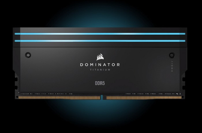 美商海盗船发布 DOMINATOR TITANIUM 钛金统治者，全新简约设计、8000MHz