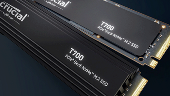 英睿达上架 T700 PCIe 5.0 SSD 固态硬盘、并发布 Pro 系列 DDR5/DDR4 内存