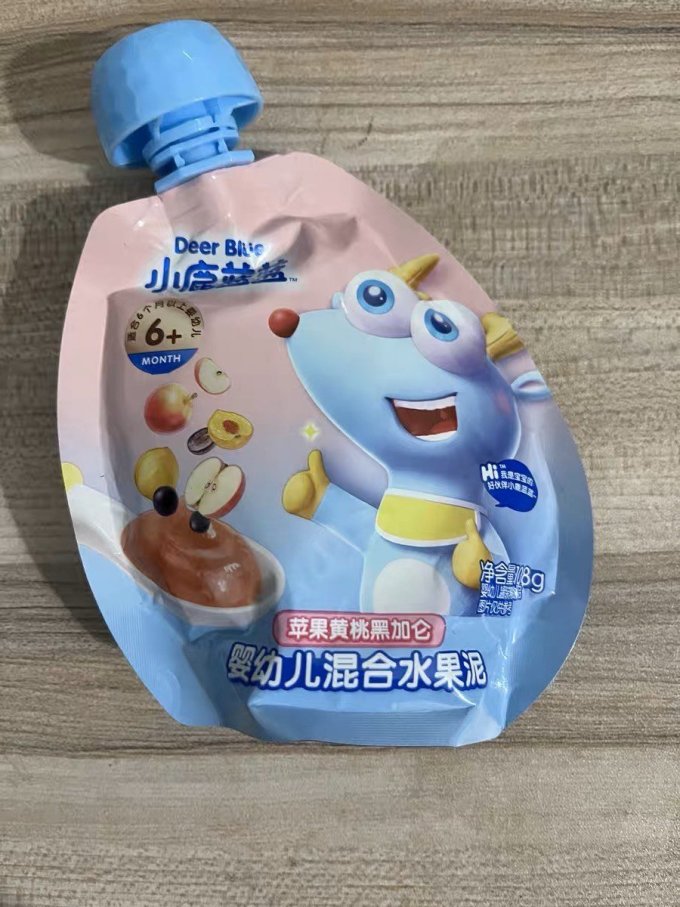 小鹿蓝蓝果汁果泥