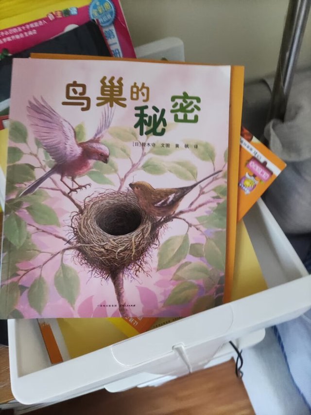 日系的博物绘本都很有意思，画的鸟，昆虫，