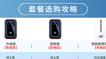 烁盟随身WiFi充电款来啦！版本清晰，轻松选购~