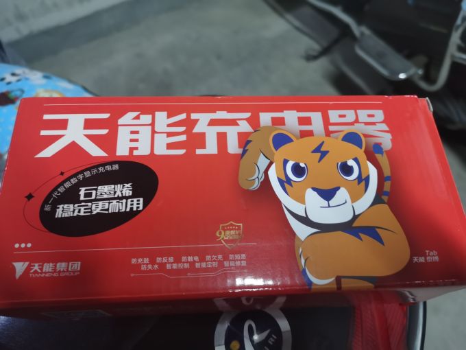 天能电池电瓶充电器