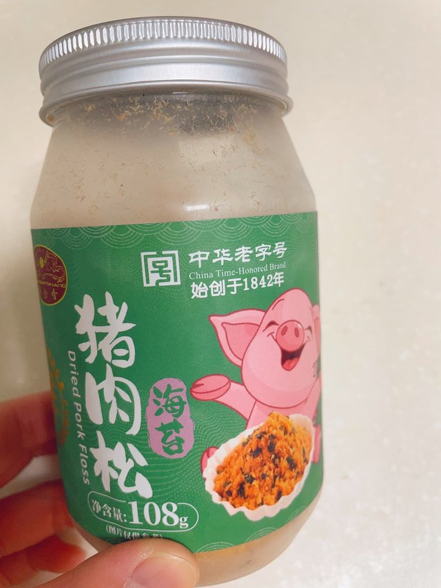 给宝宝吃的要选择0添加剂的猪肉松