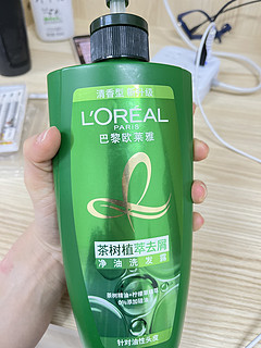 loreal 茶书洗发水结爽