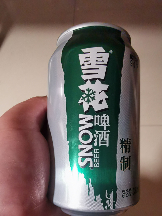 618买的雪花啤酒到了