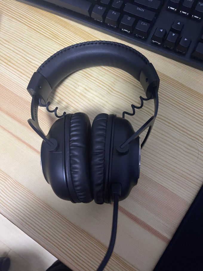 罗技(g) pro x游戏耳机麦克风gpx7.1环绕声 吃鸡耳机耳麦