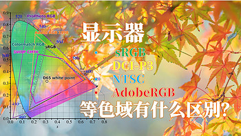 技术干货 篇三：显示器的 sRGB、DCI-P3、NTSC、AdobeRGB 等色域有什么区别？