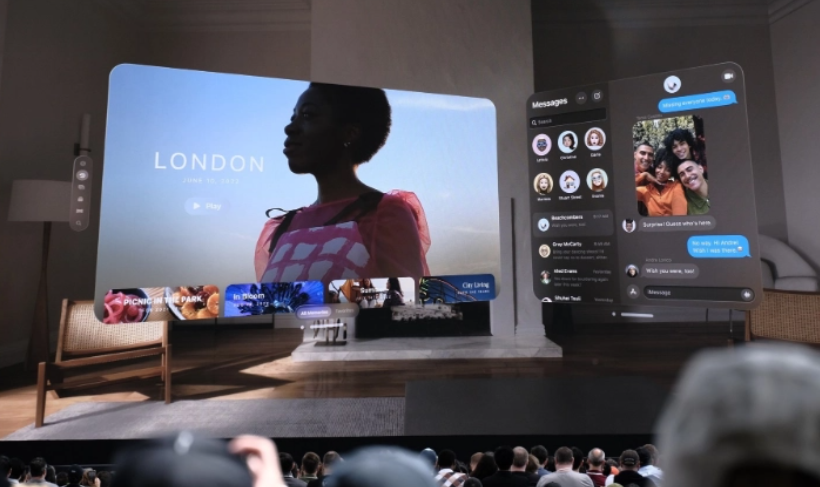 WWDC2023：苹果首款头显 Vision Pro 发布丨搭 M2+R1 性能组合、visionOS 系统、全新空间音频、3D相机