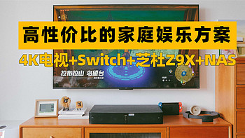 高性价比的家庭娱乐方案：4K电视+switch+芝杜Z9X+NAS
